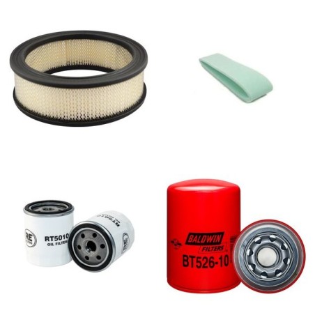 RANSOMES JACOBSEN GK V 1862 3 WHEELS Filter Service Kit w/Briggs-Stratton Eng.