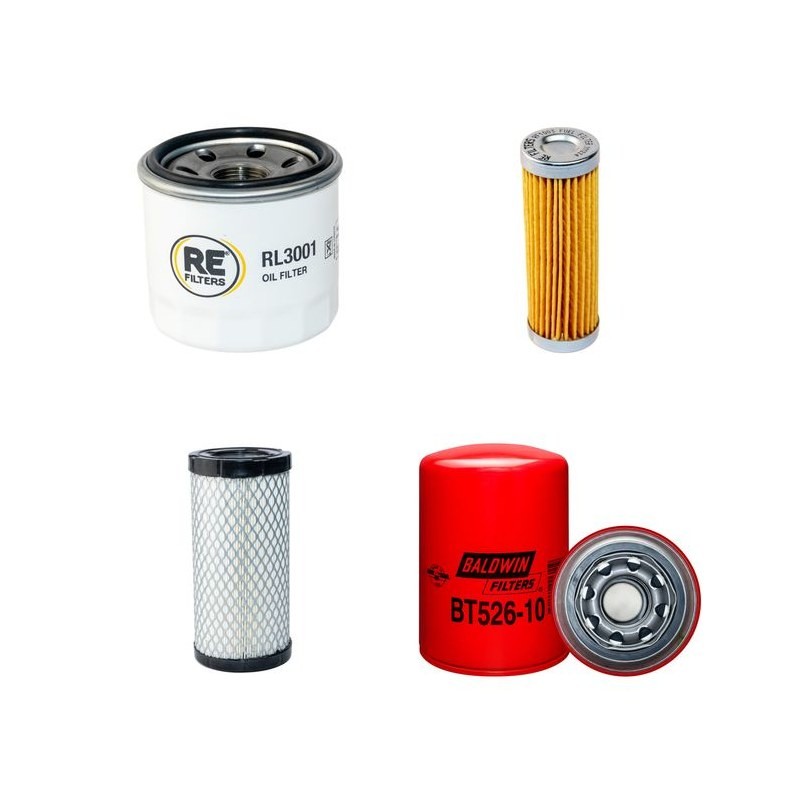RANSOMES JACOBSEN GK VI Filter Service Kit w/Kubota D662 Eng.