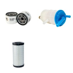 Filter Kit for Ransomes Jacobsen GREENPLEXIII Air Oil Fuel Filters with Briggs & Stratton Engine 