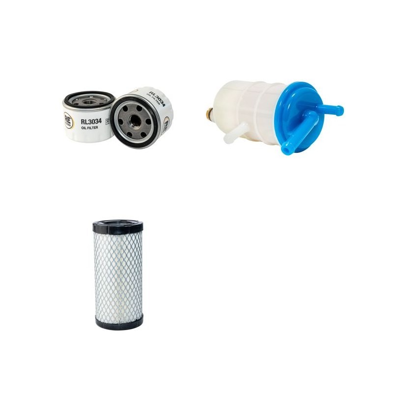 Filter Kit for Ransomes Jacobsen GREENPLEXIII Air Oil Fuel Filters with Briggs & Stratton Engine 