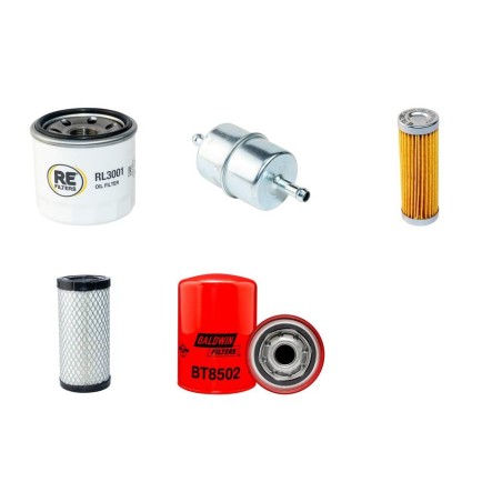 JACOBSEN GROOM MASTER II Filter Service Kit w/Kubota Z600 Eng.