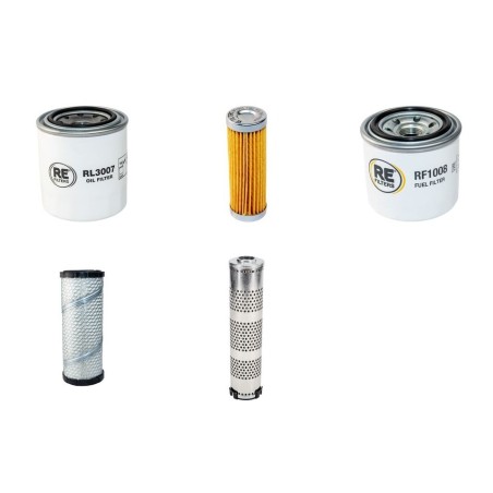 JACOBSEN HIGHWAY 3 Filter Service Kit w/Kubota D1105B Eng.