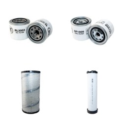 JACOBSEN HR 9016 TD Filter Service Kit Air Oil Fuel Filters w/KUBOTA V3300DI-TE2B Eng.