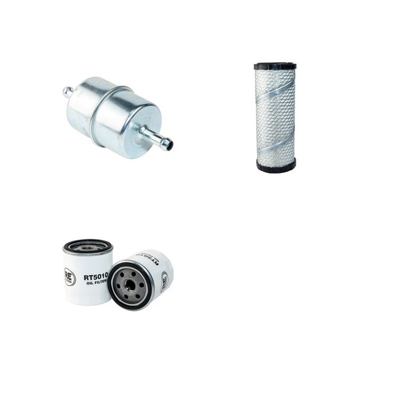 Filter Kit for Ransomes Jacobsen HR9510 Air Oil Fuel Filters with Perkins Engine 