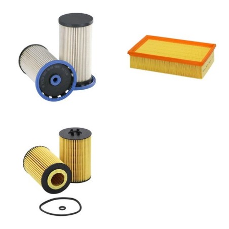 AUDI A 3 III 2.0 TDI Filter Service Kit w/ CUPA Eng.   YR  12.12- 184 CH 8V