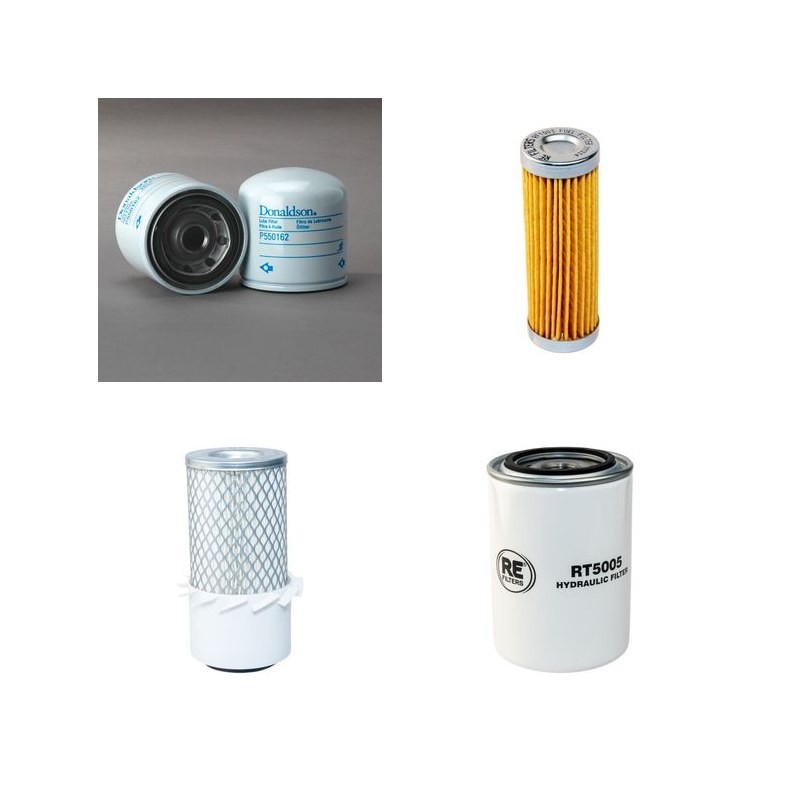 JACOBSEN TRI KING 1671 D Filter Service Kit w/KUBOTA D600B Eng.