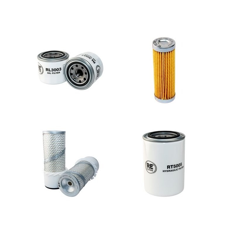 Filter Kit for Ransomes Jacobsen Turf T423D2/4Wheels with Kubota D905E Engine 22.5 CH
