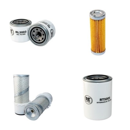 Filter Kit for Ransomes Jacobsen Turf T423D2/4Wheels with Kubota D905E Engine 22.5 CH