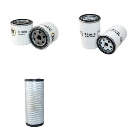 JACQUET CENTAURE 40 Filter Service Kit Air Oil Fuel Filters w/Lombardini  Eng.