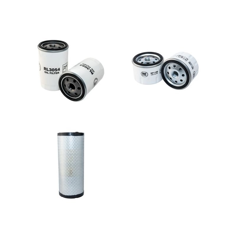 JACQUET CENTAURE 60 Filter Service Kit Air Oil Fuel Filters w/Lombardini  Eng.