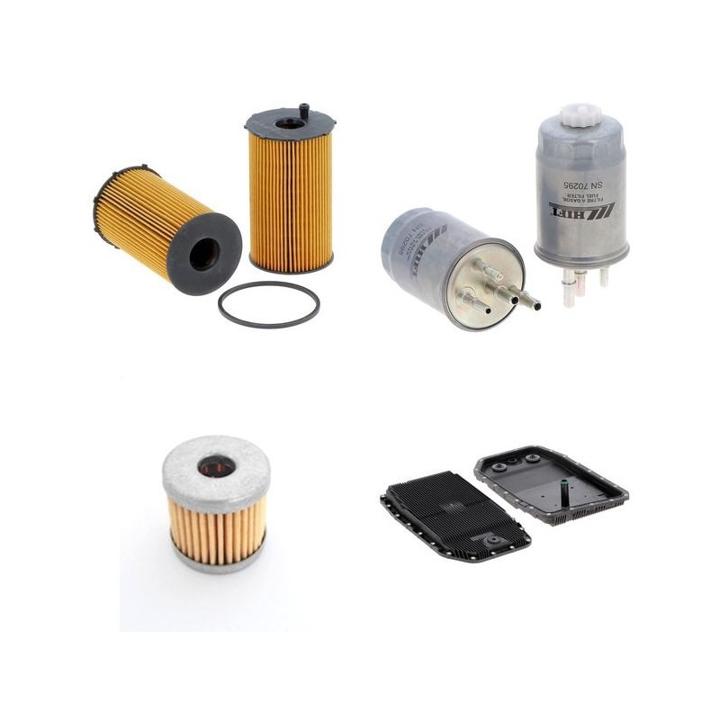JAGUAR XJ 6 2.7 D Filter Service Kit w/ AJD-V6 Eng.   YR  07.05- 207 CH X350