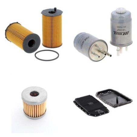 JAGUAR XJ 6 2.7 D Filter Service Kit w/ AJD-V6 Eng.   YR  07.05- 207 CH X350