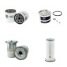 Filter Kit for JCB 1CX Air Oil Fuel Filters with Perkins HP50828U Engine Year 2004-