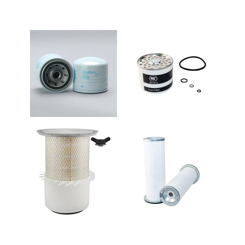 JCB 1 CX 4 RM Filter Service Kit w/PEUGEOT  Eng.