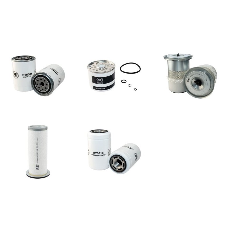 Filter Kit for JCB 1CX SLP with Perkins 1000 Engine