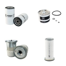 JCB 2CX Filter Service Kit w/Perkins Engine. SN 650000 to