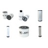 Filter Kit for JCB 2CX with Perkins U2818705 Engine. Year 2006 on