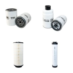 JCB 2CX Filter Service Kit w/Perkins U2818705 Engine. Year