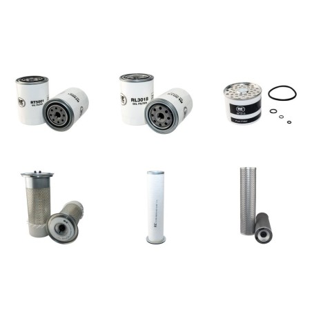 JCB 3 C Filter Service Kit w/Perkins AA50204 Eng. SN  315000-