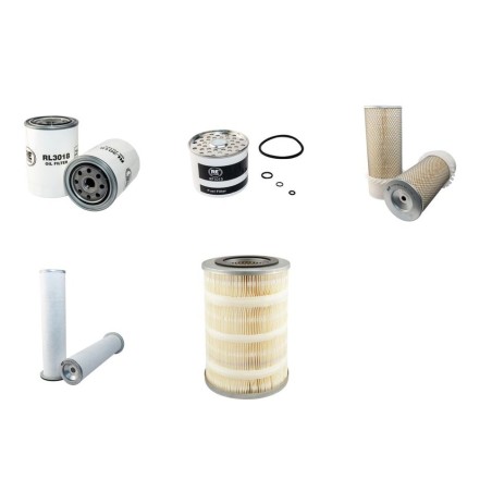 Filter Kit for JCB 3CX with Perkins LJ50117 Engine Serial No 298604-310999