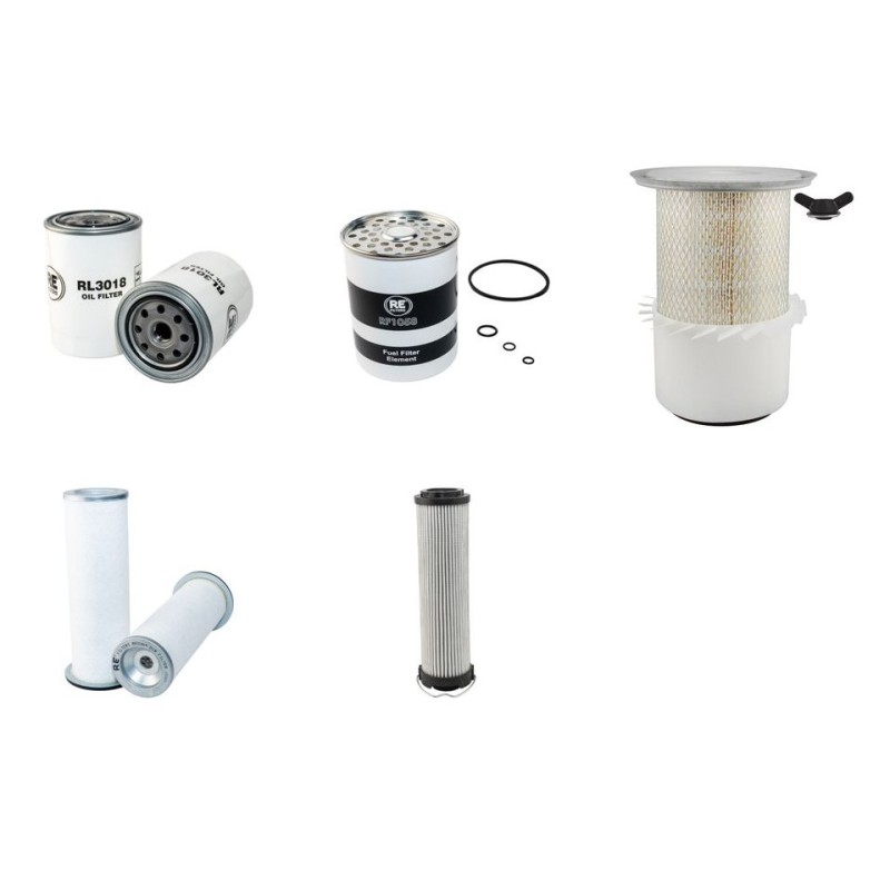 JCB 3 CX Filter Service Kit w/Perkins  Eng. SN  409448-