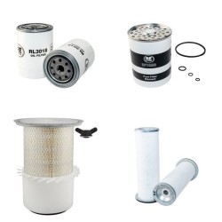 JCB 3CX Filter Service Kit Air Oil Fuel Filters with Perkins