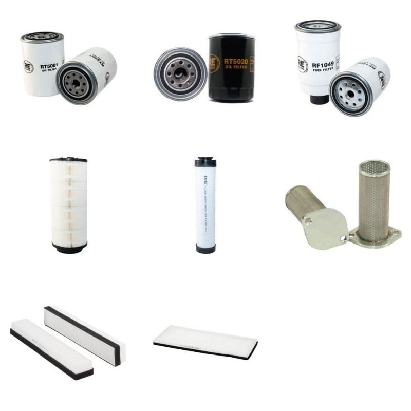 JCB 3 CX Filter Service Kit w/Perkins  Eng. SN  922242- YR  2002-