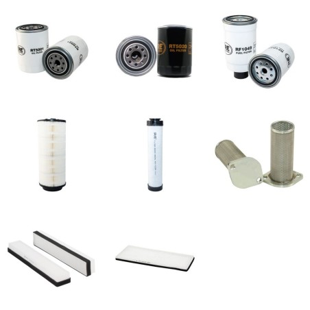 Filter Kit for JCB 3CX with Perkins Engine Serial No 922242- Year 2002-