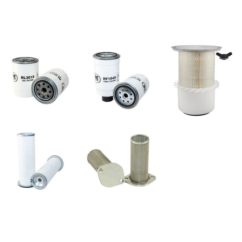 Filter Kit for JCB 3CX4RMCP with Perkins Engine Year 1995-