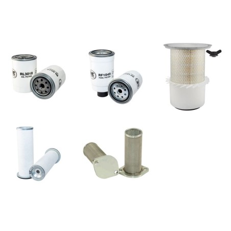 Filter Kit for JCB 3CX4RMCP with Perkins Engine Year 1995-