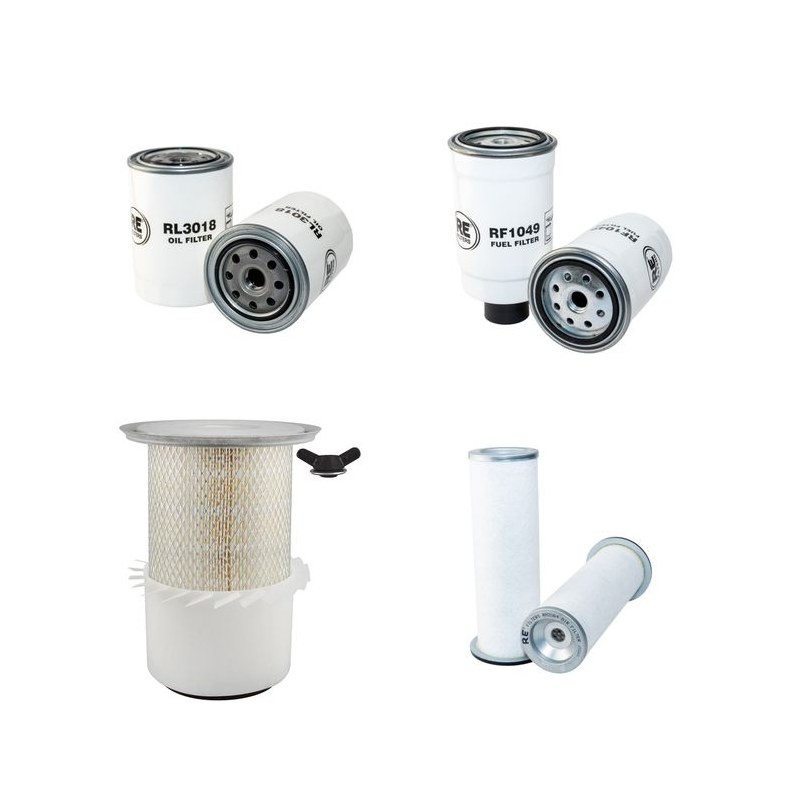 Filter Kit for JCB 3CX4RMCP Air Oil Fuel Filters with Perkins Engine Year 1995-