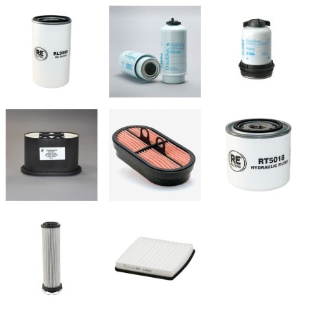 Filter Kit for JCB 3CXAEC with JCB 444TAHI-G8B1 Engine Year 2014