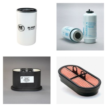 JCB 300 T 4 Filter Service Kit w/Jcb Tc68 Eng. 2015
