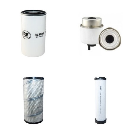 JCB 300 T ECO Filter Service Kit w/Jcb Tc68 Eng. 2012
