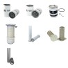 Filter Kit for JCB 4CX with Perkins Turbo Engine Serial No 400001-409448