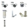 JCB 4CX Filter Service Kit w/ Perkins Engine SN 409448--