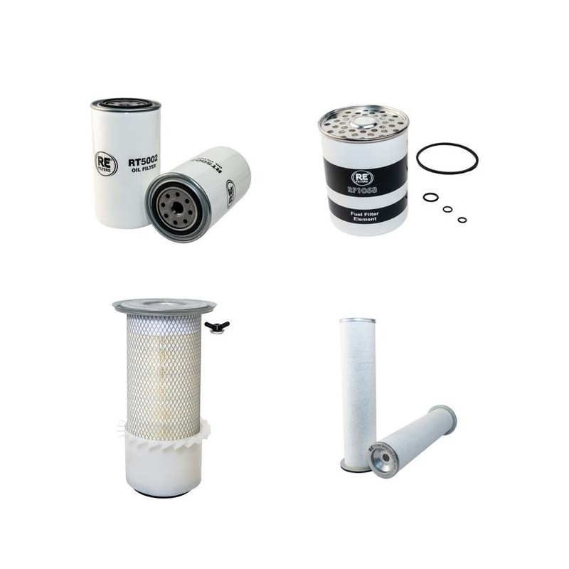 Filter Kit for JCB 4CX with Perkins Engine - Air, Oil, Fuel Filters 409448--