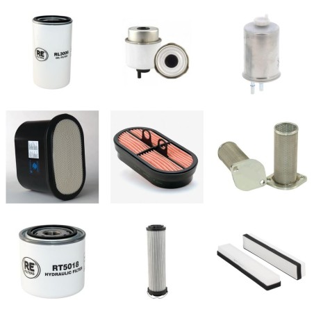 Filter Kit for JCB 4CX with JCB Engine 