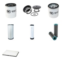 Filter Kit for JCB 406P with Deutz F4L1/2011 Engine Year 2007-