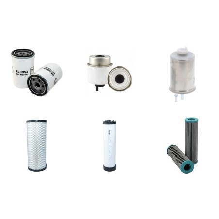 Filter Kit for JCB 406T4 with Kohler KDI2304M24 Engine Year 2014