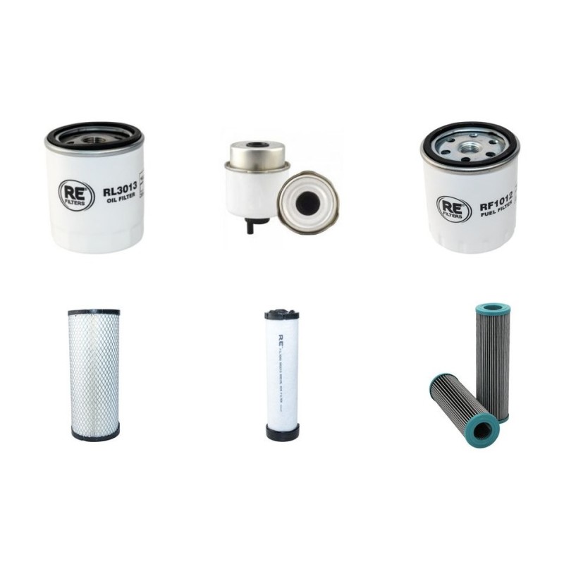Filter Kit for JCB 408ZX with Deutz Engine 2013