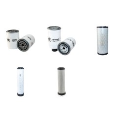 JCB 408 ZX Filter Service Kit w/Perkins 1906/2000 Eng. 2002-