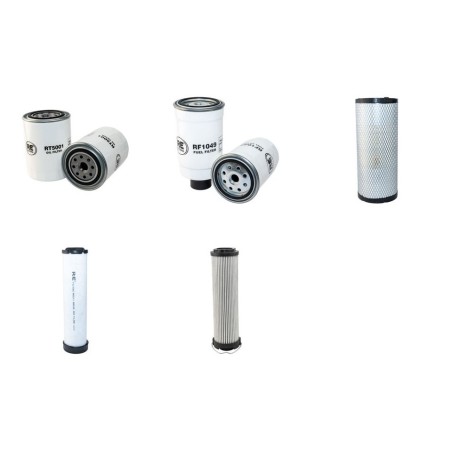 JCB 408 ZX Filter Service Kit w/Perkins 1906/2000 Eng. 2002-