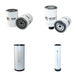 JCB 408ZX Filter Service Kit Air Oil Fuel Filters w/Perkins