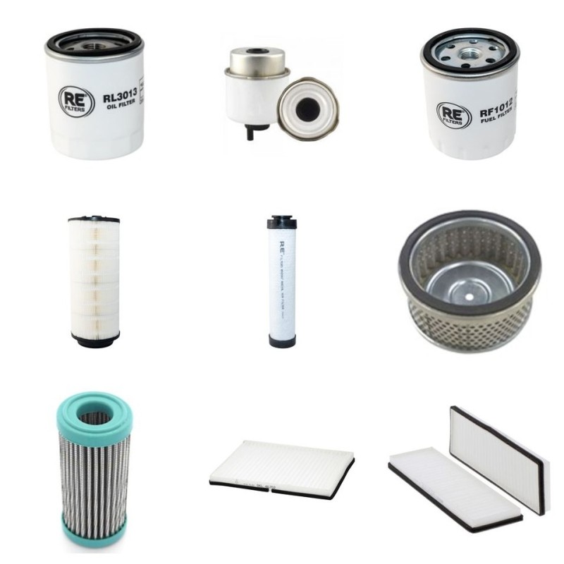 Filter Kit for JCB 409B with Deutz TD2011L04I Engine Year 2011-