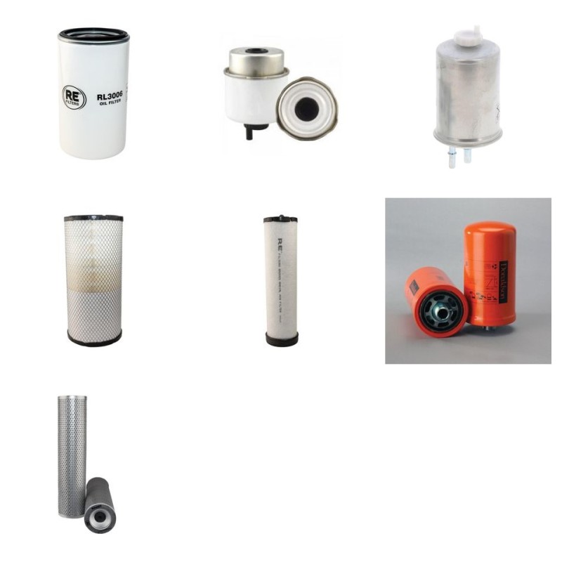 Filter Kit for JCB 411HT with JCB Engine Year 2008-