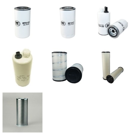 Filter Kit for JCB 436EZX with Cummins QSB6.7 Engine