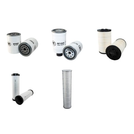 JCB 436 ZX/B LE Filter Service Kit w/Perkins Eng. 2000-