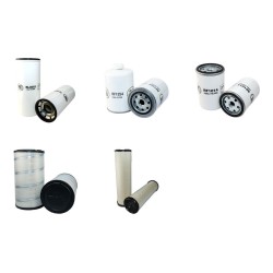 Filter Kit for JCB 456HT Air Oil Fuel Filters with Cummins 6BT8.3 Engine Year 2005-