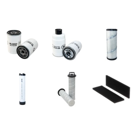 Filter Kit for JCB 515-40 with Kohler KDW2204/G Engine